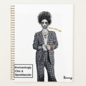 Bad en Boo-jee "Ik ben het Storm" Gothic Planner (Voorkant)