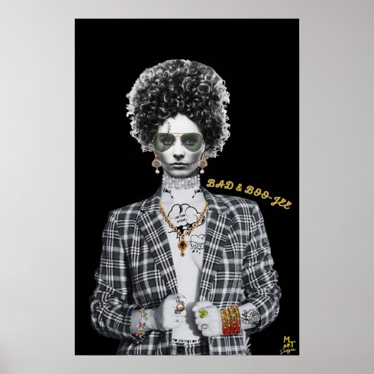 Bad en Boo-jee Poster (Voorkant)