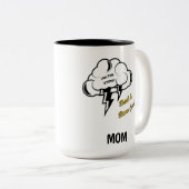 Bad en Boo-jee Tweekleurige Koffiemok (Voorkant rechts)