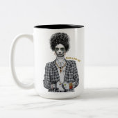 Bad en Boo-jee Tweekleurige Koffiemok (Links)