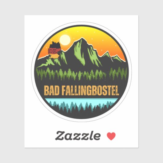 Bad Fallingbostel, Duitsland Sticker (Vel)
