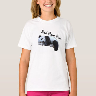 Bad Flare Day Panda meisjes T-shirt