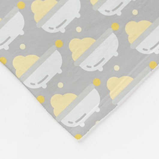 bad fleece deken (Hoek)