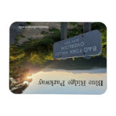 Bad Fork Valley Overlook at Sunset Magneet (Horizontaal)