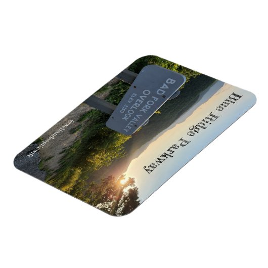 Bad Fork Valley Overlook at Sunset Magneet (Linkerzijde)