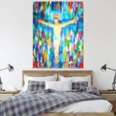 BAD FRIDAY CANVAS AFDRUK (Insitu (Slaapkamer))