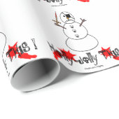 Bad Frosty Cadeaupapier (Rol Hoek)