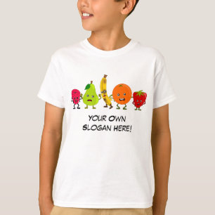Bad Fruit Gang met Slogan T-shirt