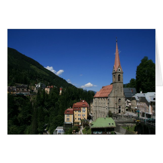 Bad Gastein, Oostenrijk (Voorkant Horizontaal)