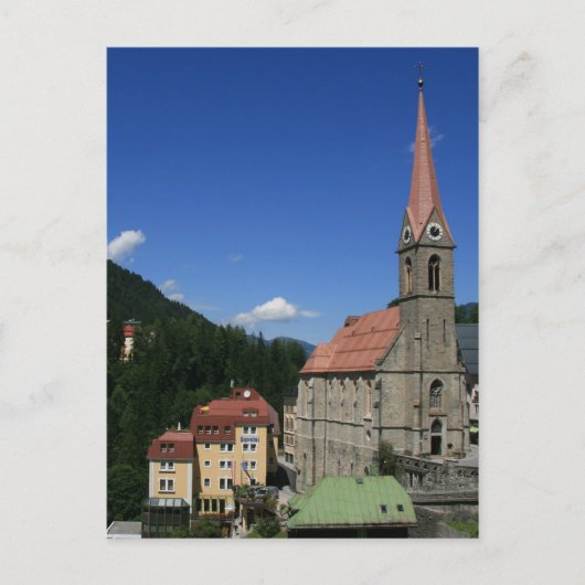 Bad Gastein, Oostenrijk Briefkaart (Voorkant)