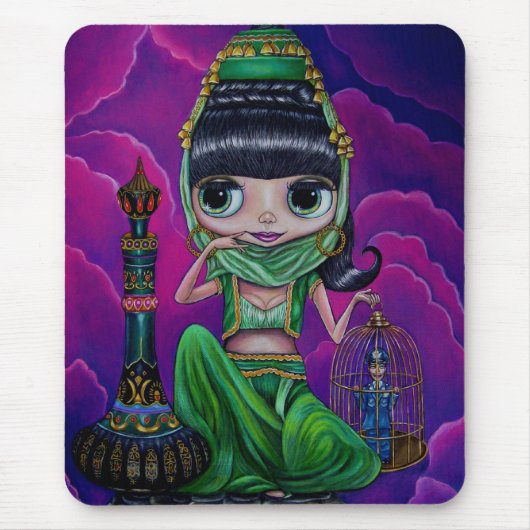 Bad Genie Mousepad Muismat (Voorkant)