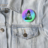 Bad Genie Rainbow Button (In situ)