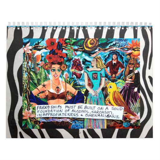 Bad Girl Art-kalender Kalender (Hoes)