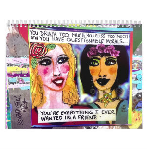 Bad Girl Art-kalender Kalender