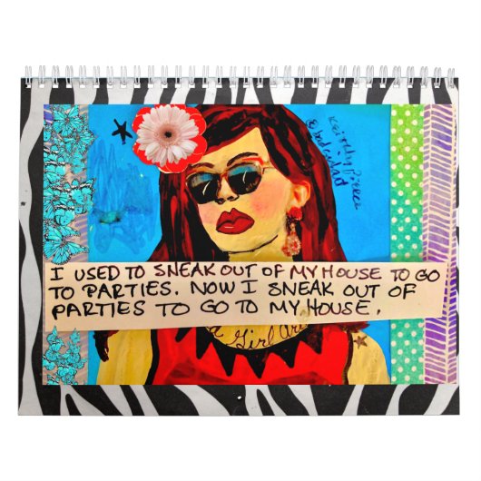 Bad Girl Art-kalender Kalender (Hoes)