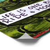 BAD GIRL ART MERMAID POSTER. POSTER (Hoek)