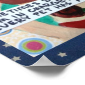 BAD GIRL ART - SOMS FANTASIEER IK OVER EEN WERELD POSTER (Hoek)