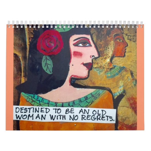 BAD GIRL BESTEMD OM GEEN REGRETEN KALENDERS TE HEB KALENDER (Hoes)