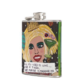 BAD GIRL FLASK-ALLES WAT U NODIG HEBT IS LIEFT EN  HEUPFLES (Links)