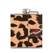 BAD GIRL FLASK-Als mama niet blij is Heupfles (Achterkant)