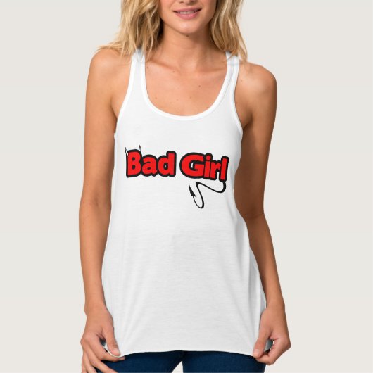 Bad Girl Tanktop (Voorkant)