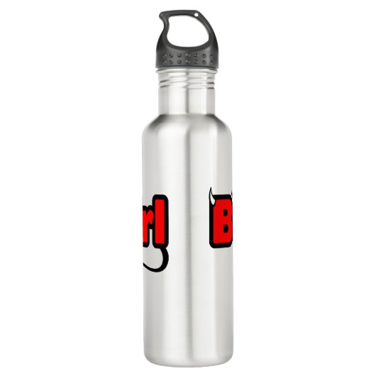 Bad Girl Waterfles (Achterkant)