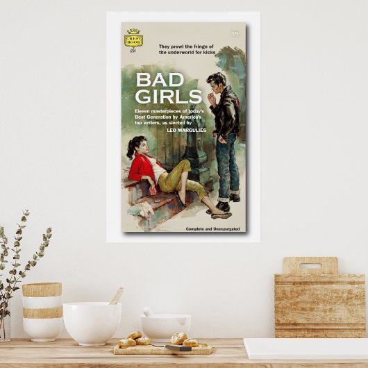 Bad Girls Book Hoesje Poster (Keuken)