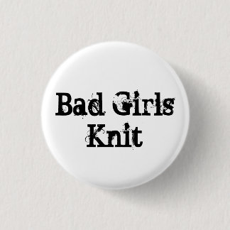 Bad Girls Knit Ronde Button 3,2 Cm