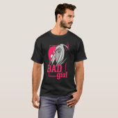 Bad Girls No Angel Rebellious Bad Attitude Naughty T-shirt (Voorkant volledig)