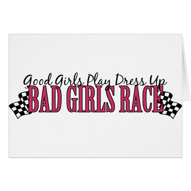 Bad Girls Race (Voorkant Horizontaal)