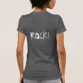 BAD GIRLS ROCK GYM VEST T-SHIRT (Achterkant)
