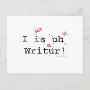 Bad Grammer Briefkaart