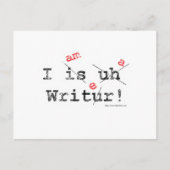 Bad Grammer Briefkaart (Voorkant)