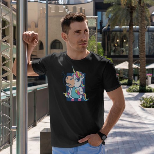 Bad Habits Unicorn T-shirt