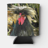 Bad Hair Chicken Photo Blikjeskoeler (Voorkant)