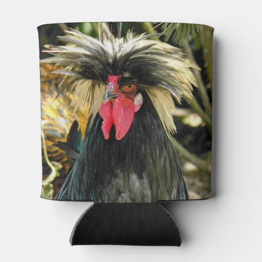 Bad Hair Chicken Photo Blikjeskoeler (Achterkant)