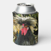 Bad Hair Chicken Photo Blikjeskoeler (Blikje Achterkant)