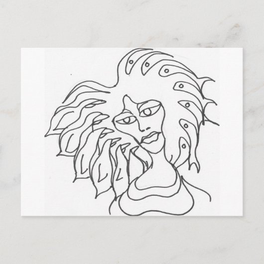 bad hair day_0004 briefkaart (Voorkant)