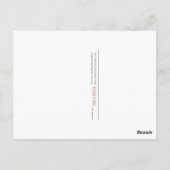 Bad Hair Day Briefkaart (Achterkant)