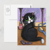 Bad Hair Day Briefkaart (Voorkant / Achterkant)