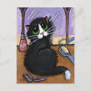 Bad Hair Day Briefkaart