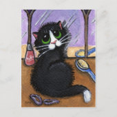 Bad Hair Day Briefkaart (Voorkant)