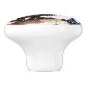 Bad Hair Day Ceramic Knob. Keramische Knop (Zijkant)