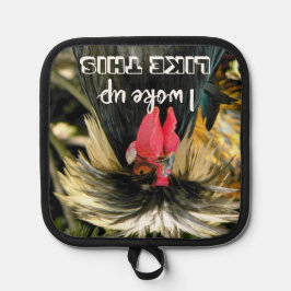 Bad Hair Day Funny Chicken Meme Pannenlap