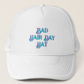 Bad Hair Day Hat Trucker Pet (Voorkant)