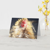 Bad Hair Day Kaart (Gele Bloem)