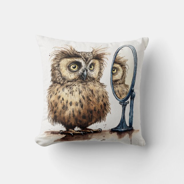 Bad Hair Day Pillow Kussen (Voorkant)