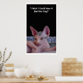 "Bad Hair Day" Poster (Keuken)
