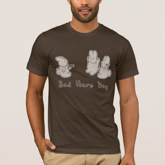Bad Hair Day T-shirt (Voorkant)