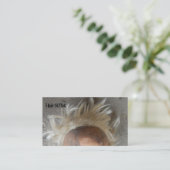 Bad Hair Day Visitekaartje (Staand voorkant)